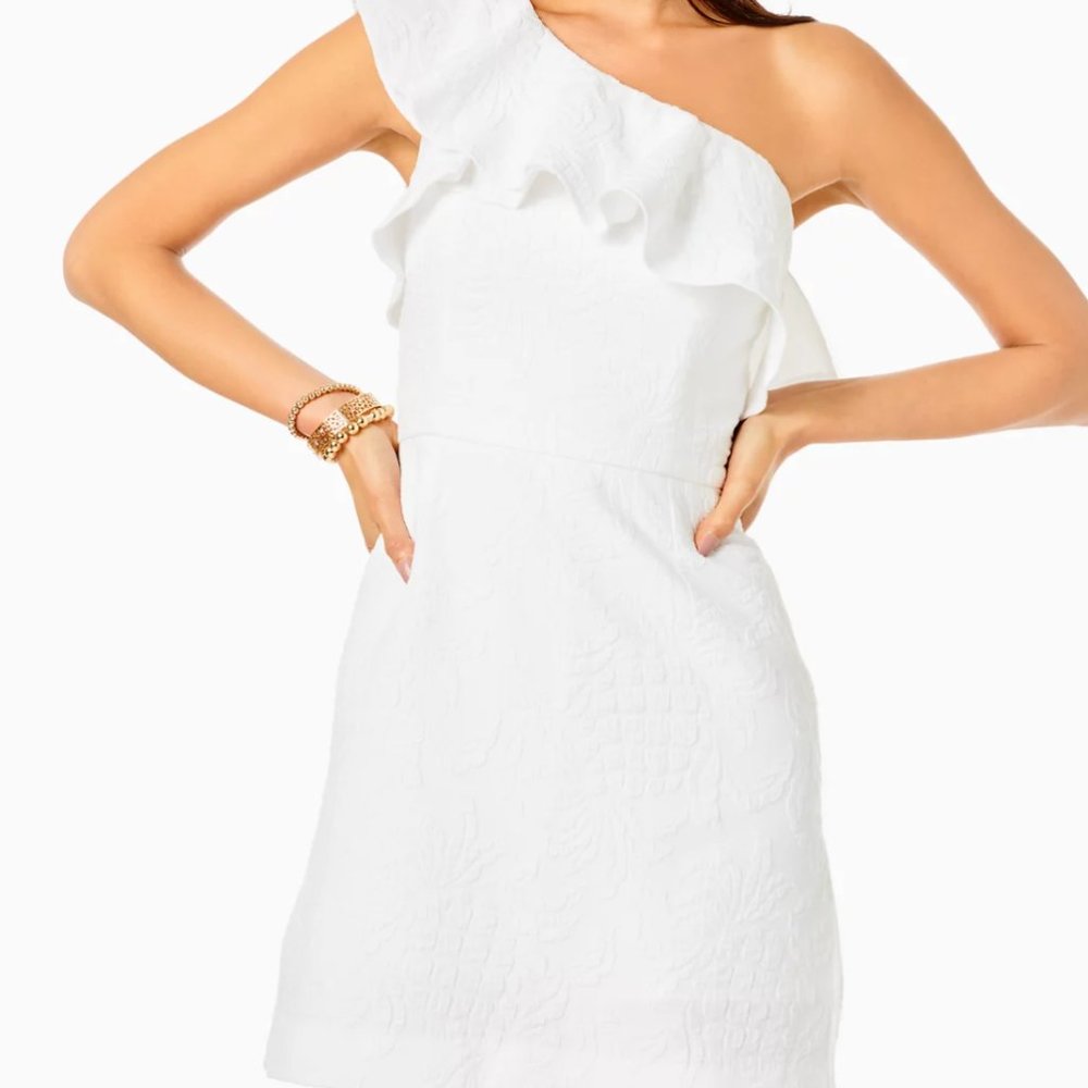 White Lilly Pulitzer Kipton Dress